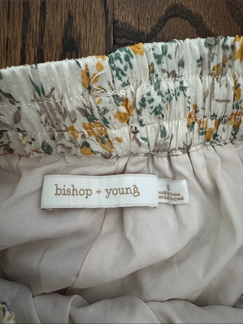 Floral Ruffle Mini Skirt - Picture 2 of 4